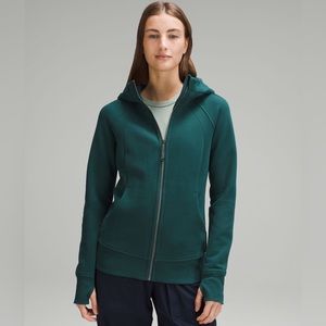 NWT Lululemon Full Zip Scuba Hoodie in Storm Teal